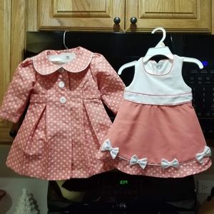 Bonnie baby 2 piece Easter or Dress up outfit